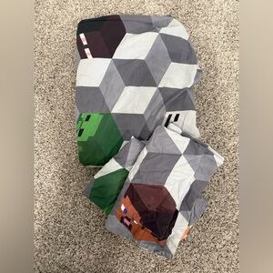 Geometric Cube Pattern Duvet Cover